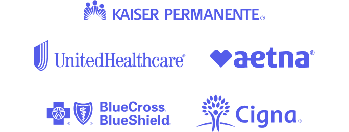 Kaiser, UHC, BCBS, Aetna, Cigna