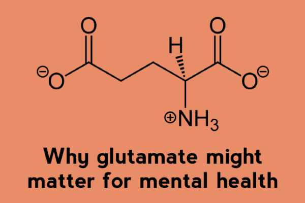 Why glutamate for mental health?