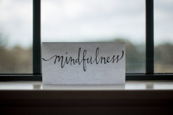 Mindfulness sign