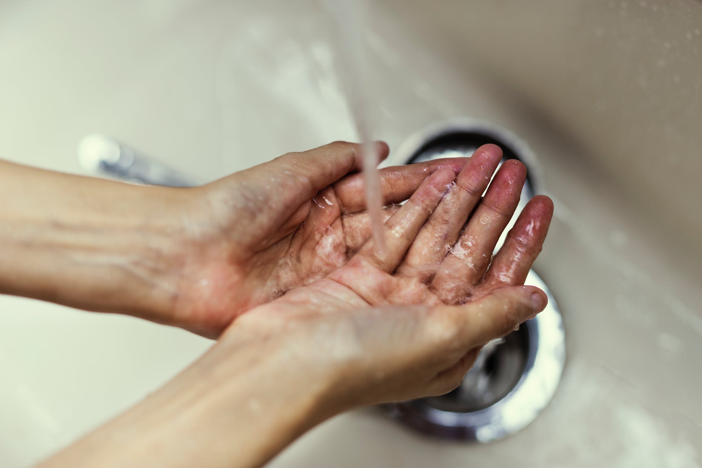 Washing hands during OCD